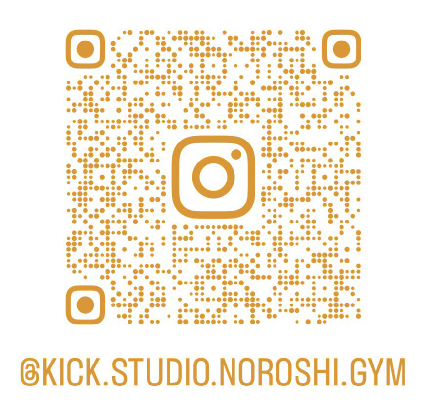 KICK STUDIO NOROSHI GYMのInstagram（開設中の最新情報はこちら）